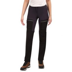 Damskie spodnie outdoorowe Kilpi HOSIO-W. Czarne spodnie sportowe Kilpi, xl, bez wzorów, z nylonu, trekkingowe. Za 422.05 zł.
