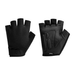 Rękawiczki rowerowe damskie Rogelli Essential. Czarne rękawiczki Rogelli, bez wzorów, sportowe. Za 72.99 zł.