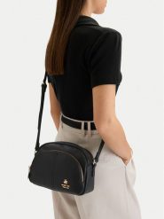 Beverly Hills Polo Club Torebka CEO-BHPC-C-013-09 Czarny. Czarne torebki klasyczne Beverly Hills Polo Club, bez wzorów, z materiału, bez dodatków. Za 199.99 zł.