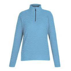 Bluza Damska Glamourize III Quilted Quarter Zip Midlayer. Niebieskie bluzy Dare 2b, bez wzorów, bez kaptura. Za 115.99 zł.