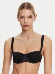 Dolce&Gabbana Biustonosz z fiszbiną O1A14T ONO13 Czarny. Czarne biustonosze Dolce&Gabbana, bez wzorów, z jedwabiu. Za 1,379.00 zł.