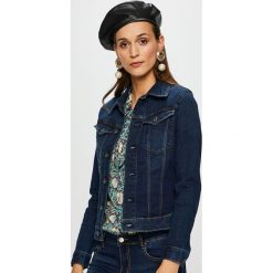 G-Star Raw - Kurtka. Niebieskie kurtki G-Star Raw, s, bez wzorów, z bawełny, bez kaptura. W wyprzedaży za 339.90 zł.