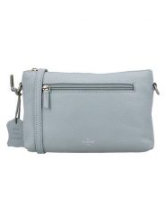 Charm Skórzana torebka w kolorze błękitnym - 22 x 14 x 7 cm rozmiar: onesize. Niebieskie torby na ramię Charm, bez wzorów, z materiału, na ramię, bez dodatków. Za 173.99 zł.