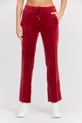 JUICY COUTURE Damskie czerwone spodnie dresowe Tina Track Pant, Rozmiar XS. Czerwone spodnie dresowe Juicy Couture, s, bez wzorów, z dresówki. W wyprzedaży za 232.99 zł.