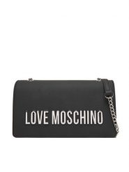 LOVE MOSCHINO Torebka JC4192PP0NKD000B Czarny. Czarne torebki klasyczne Love Moschino, bez wzorów, ze skóry, bez dodatków. Za 949.99 zł.