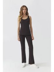 TATUUM Legginsy w kolorze ciemnobrązowym rozmiar: M. Brązowe legginsy Tatuum, m, bez wzorów, z podwyższonym stanem. Za 135.81 zł.