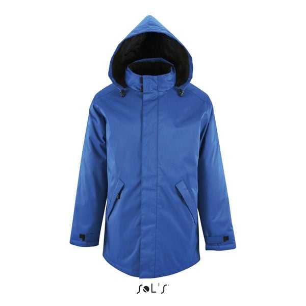 Parka Sol's Robyn. Niebieskie parki SOL'S, m, z polaru, bez kaptura. Za 261.50 zł.