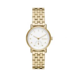 Zegarek Skagen. Żółte zegarki Skagen, złote. Za 889.99 zł.