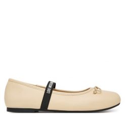 Baleriny LOVE MOSCHINO. Baleriny Love Moschino, bez wzorów, bez obcasa. Za 769.99 zł.