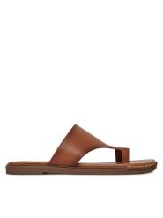 Lasocki Japonki LALITA WI23-LALITA-10 Brązowy. Brązowe klapki Lasocki, bez wzorów, ze skóry, bez obcasa. Za 159.99 zł.