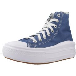 Tenisówki Converse Model Chuck Taylor All Star Move Hi Kolor Niebieski. Niebieskie trampki Converse, bez wzorów, z tkaniny, bez zapięcia. Za 293.99 zł.
