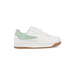 Fila FXVENTUNO L FFW0003.13316 Wit / Groen-37. Białe obuwie sportowe Fila, bez zapięcia. Za 259.99 zł.