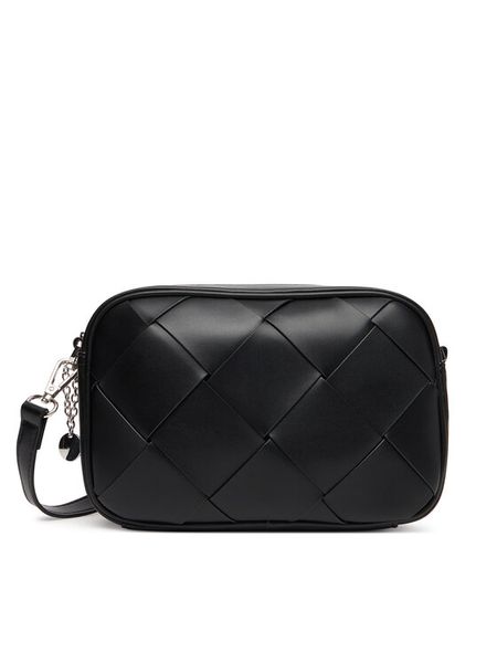 JENNY Torebka C-JEN-L-005-08 Czarny. Czarne listonoszki Jenny, bez wzorów, z materiału, bez dodatków. Za 99.99 zł.