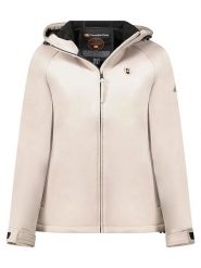 Canadian Peak Kurtka softshellowa "Tamilataleak" w kolorze beżowym rozmiar: XXL. Brązowe kurtki sportowe Canadian Peak, xxl, bez wzorów, bez kaptura, outdoorowe. Za 162.95 zł.