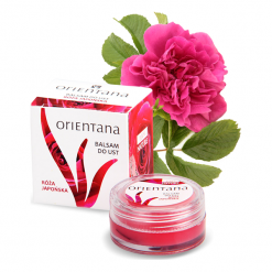 Orientana Balsam do ust - olejek z RÓŻY JAPOŃSKIEJ 8g. Balsamy do ust Orientana. Za 15.06 zł.