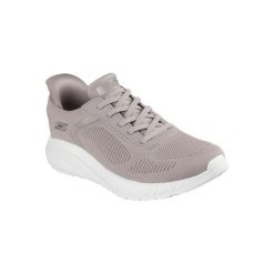 Buty Kobieta Skechers Bobs Squad Chaos beżowy. Brązowe obuwie sportowe Skechers, bez zapięcia, trekkingowe, Skechers Sport. Za 363.63 zł.