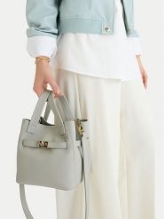 GINO ROSSI Torebka EO-LDA88 Szary. Szare torebki klasyczne Gino Rossi, bez wzorów, z materiału, bez dodatków. Za 329.99 zł.