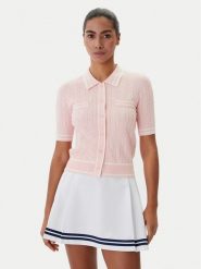 Guess Kardigan V6RR02 Z4652 Różowy Regular Fit. Czerwone kardigany Guess, xxs, z aplikacjami, z syntetyku. Za 399.99 zł.