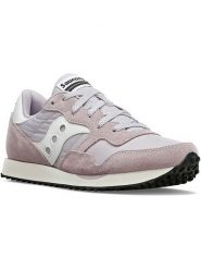 Saucony Skórzane sneakersy w kolorze szaro-jasnoróżowym rozmiar: 39. Różowe trampki Saucony, bez wzorów, bez zapięcia. Za 382.45 zł.