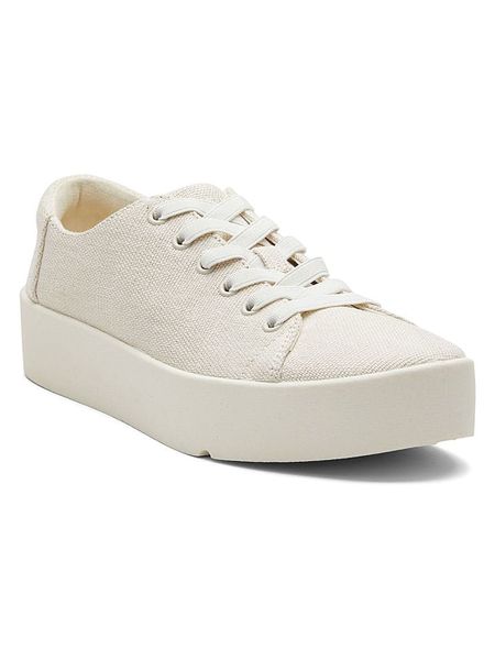 TOMS Sneakersy w kolorze kremowym rozmiar: 40. Brązowe trampki Toms, bez wzorów, bez zapięcia. Za 169.95 zł.