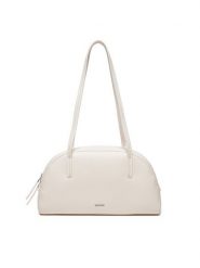 Calvin Klein Torebka Ck Glide Elongated Shoulder Bag K60K612819 Biały. Białe torebki klasyczne Calvin Klein, bez wzorów, ze skóry, bez dodatków. Za 349.99 zł.