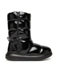 KARL LAGERFELD Śniegowce Kapri Kosi KL44573A Czarny. Czarne trapery i śniegowce KARL LAGERFELD, ze skóry. Za 1,059.00 zł.