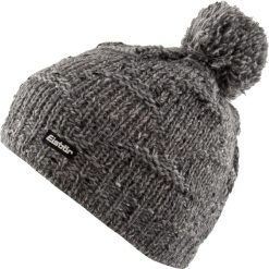 Czapka Eisbär Wm Netta Pompon damska — ciepła, 48 cm. Szare czapki Eisbar, bez wzorów, z materiału. Za 145.99 zł.