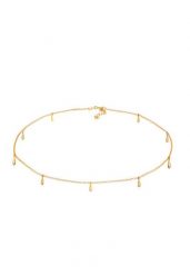 Elli Damski naszyjnik z kroplami Geo Look, srebro: 925 Sterling Silver Naszyjniki 1 ct. Szare naszyjniki Elli, srebrne. Za 238.99 zł.