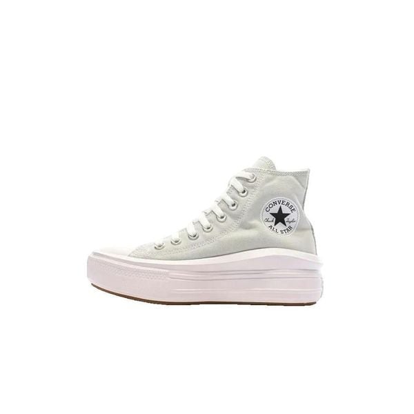 Buty Converse Chuck Taylor All Star Move Szare. Szare trampki Converse, bez wzorów, bez zapięcia. Za 368.60 zł.