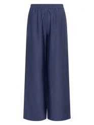 MOSS COPENHAGEN Spodnie w kolorze granatowym rozmiar: S. Niebieskie spodnie materiałowe Moss Copenhagen, na co dzień, s, bez wzorów, z materiału. Za 146.95 zł.