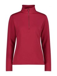 CMP Bluza polarowa w kolorze czerwonym rozmiar: 38. Czerwone bluzy CMP, bez wzorów, z materiału, bez kaptura. Za 122.38 zł.