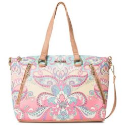 Desigual Torebka kolorowa Bols Grand Valkiria Piade. Torebki klasyczne Desigual, bez wzorów, bez dodatków. W wyprzedaży za 209.00 zł.