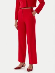 Tatuum Spodnie materiałowe Masda 3 T2508.147 Czerwony Wide Leg. Czerwone spodnie materiałowe Tatuum, bez wzorów, z materiału. Za 179.99 zł.