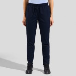 Spodnie damskie ODLO Essential Pants Regular Length. Niebieskie spodnie narciarskie Odlo, s, bez wzorów, z materiału, narciarskie. Za 399.99 zł.
