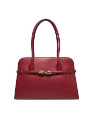 Furla Torebka Goccia M WB01504 BX3104 CN CGQ00 Bordowy. Czerwone torebki klasyczne Furla, bez wzorów, ze skóry, bez dodatków. Za 1,599.00 zł.