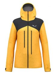 Salewa Kurtka trekkingowa "Ortles 3L Powertex" w kolorze żółtym rozmiar: 40. Żółte kurtki sportowe Salewa, l, bez wzorów, z materiału, bez kaptura, outdoorowe. Za 633.92 zł.