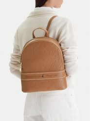 Beverly Hills Polo Club Plecak EO-BHPC-L-014-09 Brązowy. Brązowe plecaki Beverly Hills Polo Club, bez wzorów, z materiału. Za 299.99 zł.