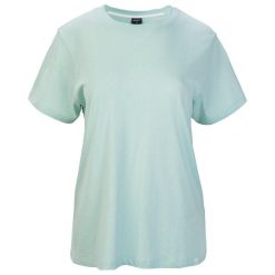 T-shirt Damski Z Krótkim Rękawem Elina II. Niebieskie t-shirty Hi-tec, bez wzorów, bez kołnierzyka, bez ramiączek. Za 55.99 zł.
