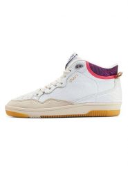 DUUO Sneakersy "Grand Slam 018" w kolorze biało-fioletowym rozmiar: 41. Białe trampki DUUO, bez wzorów, za kostkę, bez zapięcia. Za 260.96 zł.