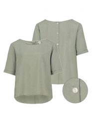 Eight2Nine Bluzka w kolorze miętowym rozmiar: XXL. Zielone bluzki Eight2Nine, xxl, bez wzorów, bez kołnierzyka, bez ramiączek. Za 86.99 zł.