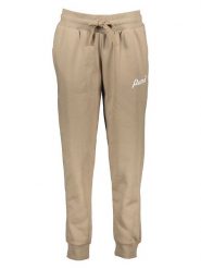Puma Spodnie dresowe "Essentials+" w kolorze beżowym rozmiar: L. Brązowe spodnie dresowe Puma, l, bez wzorów, z dresówki. Za 127.65 zł.