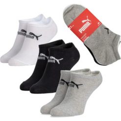 Skarpetki stopki dla dorosłych Puma sneaker. Białe skarpety Puma, bez wzorów. Za 36.16 zł.