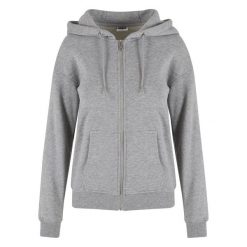 Bluza Rozpinana Damska. Szare bluzy Urban Classics, xs, bez wzorów, bez kaptura. Za 131.99 zł.