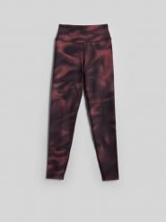 4F Legginsy treningowe szybkoschnące damskie - brązowe XL. Brązowe legginsy 4f, l, bez wzorów, z podwyższonym stanem, na fitness i siłownię. Za 149.99 zł.