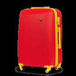 Walizka średnia Wings x Jagiellonia 24" RED. Czerwone walizki Wings, bez wzorów, średnie. Za 189.90 zł.