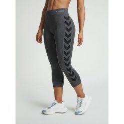 Legginsy Sportowe 3/4 Hummel Hmlci Seamless Tights. Czarne legginsy Hummel, l, bez wzorów. Za 162.00 zł.
