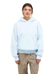 Bluza Peak Performance damska Original Stomp Hood niebieska - S. Niebieskie bluzy Peak Performance, s, bez wzorów, z bawełny, z kapturem. Za 529.00 zł.
