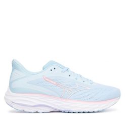 Buty do biegania Mizuno. Białe obuwie sportowe Mizuno, bez zapięcia, do biegania, mizuno wave. Za 619.99 zł.