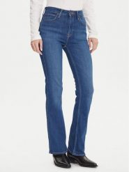 Lee Jeansy Breese 112341971 Niebieski Bootcut Fit. Niebieskie jeansy Lee, bez wzorów. Za 399.00 zł.