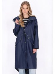 Schmuddelwedda Płaszcz przeciwdeszczowy w kolorze granatowym rozmiar: XXL. Niebieskie płaszcze Schmuddelwedda, xxl, bez wzorów, bez kaptura. Za 217.99 zł.